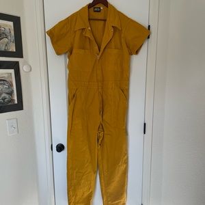 XXL Big Bud Press Jumpsuit Mustard Yellow